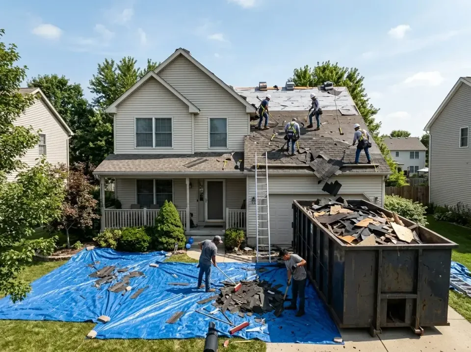 roof-replacement-debris-remova-004 — frequently asked questions, Cheapest Dumpster Rentals in Wilmette, IL